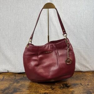 Michael‎ Kors Bedford Leather Large Convertible Shoulder Bag Cinnabar